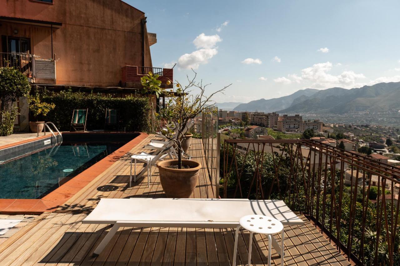 Bnb Casa Rossa Монреале Экстерьер фото
